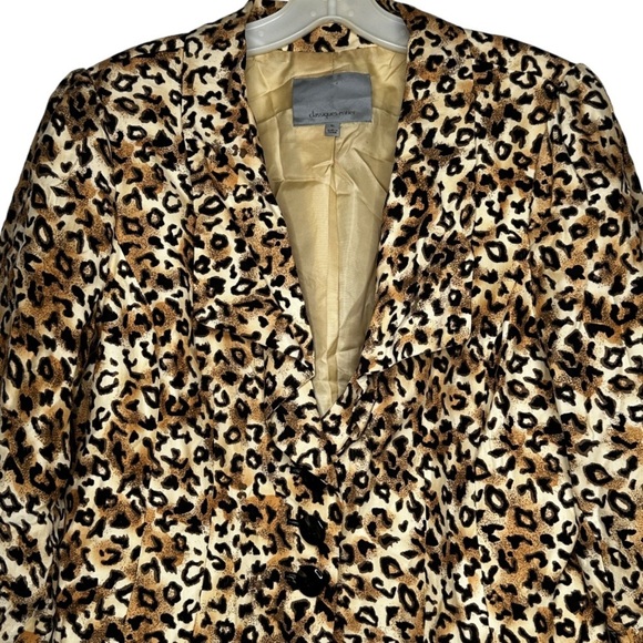 Classiques Entier Animal Print Suit Jacket - Picture 2 of 6